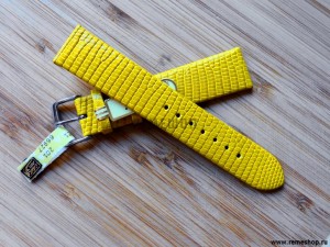 Ремешок Di-Modell Lizard желтый