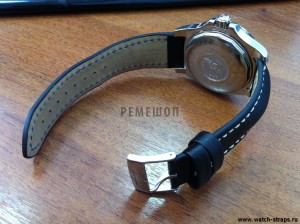 Ремень HIRSCH Heavy Calf на часах Breitling